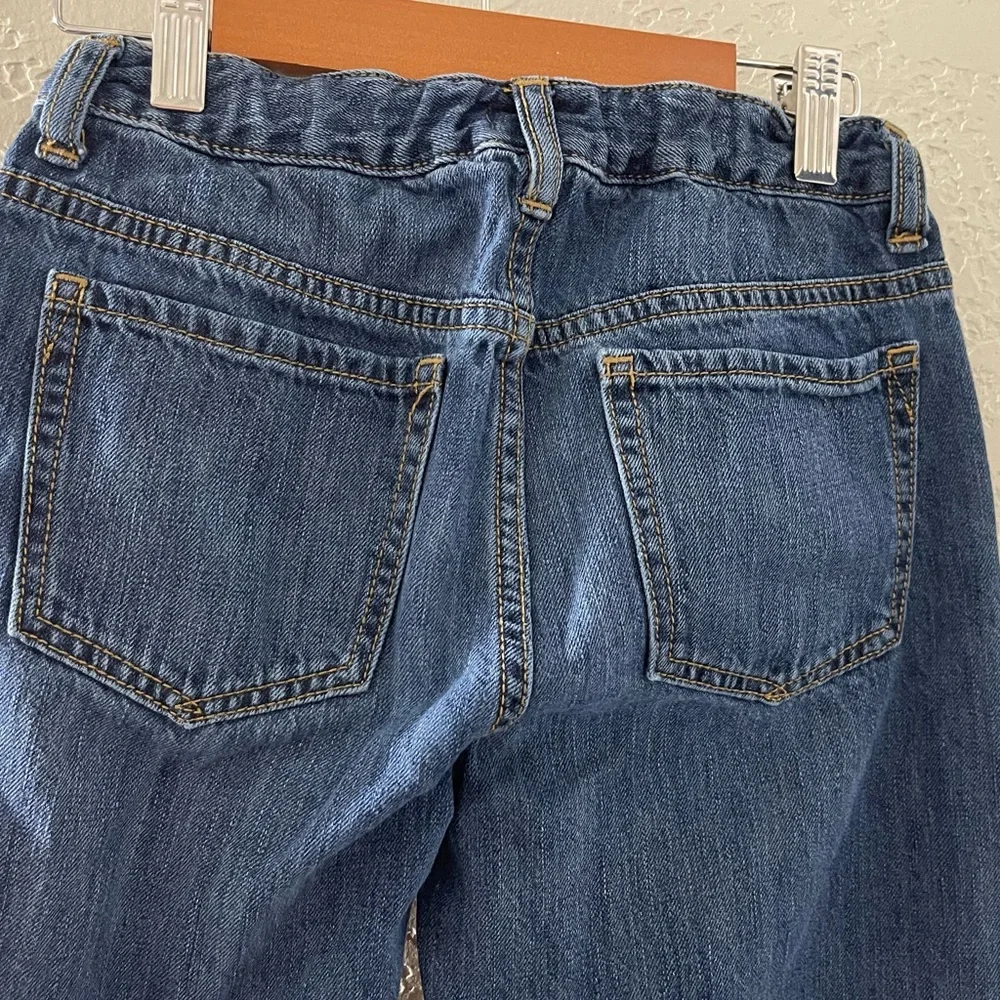 GAP Kids Blue Regular Girlfriend Jeans Size‎ 12 Adjustable waist